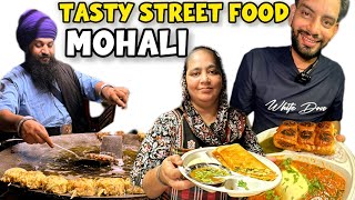 Mohali 3B2 Food Tour  Street Food Mohali  Oyefoodiesingh [upl. by Saxen]