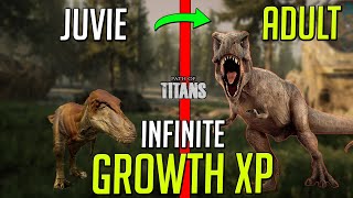 How To Get Unlimited Growth XP amp Marks  Path of Titans [upl. by Ellatsirhc]