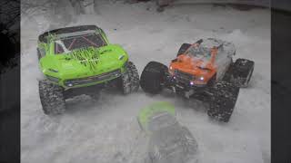 Arrma Senton 4X4 BLX  Duratrax Sidearm MT 28quot Tires [upl. by Stefan937]