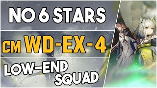 WDEX4 Challenge Mode  Low End Squad 【Arknights】 [upl. by Atsirak]