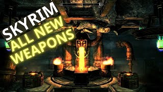 Skyrim Anniversary Edition How to get all New Unique Weapons [upl. by Amiaj]