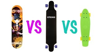 What to choose Skateboard Longboard or Cruiser [upl. by Vola]