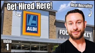 Aldi Interview Questions and Answers  How to Get a Job at ALDIs [upl. by Aynahs933]