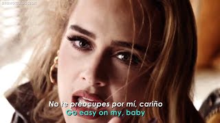 Adele  Easy On Me  Lyrics  Español  Video Official [upl. by Thissa]