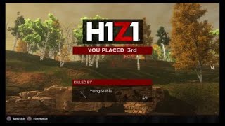 H1Z1 Battle Royale1st gameplay [upl. by Aihsetel120]