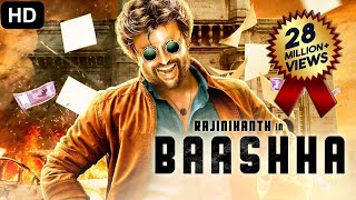 Rajinikanths Baashha  Hindi Dubbed Full Movie  Nagma Raghuvaran  Action Movie [upl. by Earej]