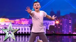 Contemporary dancer Fionn moves the audience with beautiful dance  Irelands Got Talent 2019 [upl. by Ahsiemac]