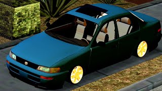 SHARE TOYOTA Corolla 1999 STANCE GTA SA ANDROID [upl. by Goddord]