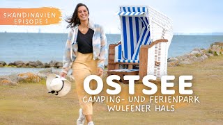 Campingplatz Wulfener Hals auf Fehmarn an der Ostsee  START unserer Skandinavien Reise 🚐 VLOG 87 [upl. by Hillier]