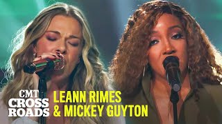 LeAnn Rimes amp Mickey Guyton Perform quotI Need Youquot  CMT Crossroads [upl. by Anyrtak]