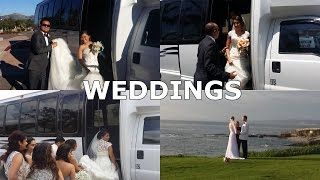 San Diego Weddings Limousine Service – Aall In Limo amp Party Bus [upl. by Tnarb]