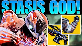 this upgraded stasis titan build make you INVINCIBLE icefall mantle buff destiny 2 titan build [upl. by Aihtiekal]