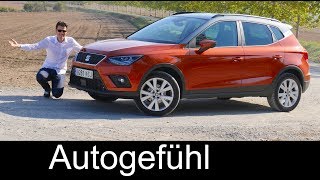 Seat Arona FULL REVIEW Style amp Xcellence 10 vs FR 15 comparison  Autogefühl [upl. by Bainter]