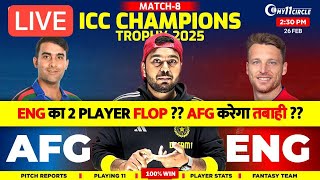 ENG vs AFG DREAM TEAM CT 2025  grand league Prediction  AFG VS ENG Today of Match prediction [upl. by Ethben]