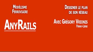 Modélisme ferroviaire  Dessiner son réseau avec AnyRails [upl. by Crissy]