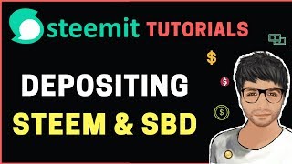 How to Deposit STEEM and SBD to Steemit Account  Hindi [upl. by Pokorny822]