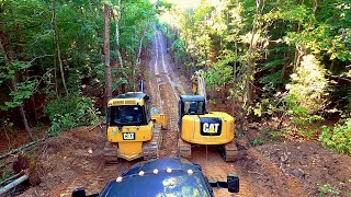 Cat® D5 Dozer at Work [upl. by Eivets]