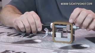 Universal Handgun Sight Tool  Removing Sights [upl. by Xella457]