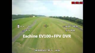 SJ RG01 VS Eachine EV100 SFPV DVR [upl. by Divadnoj]