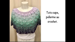 Cape au crochet [upl. by Rednijar]