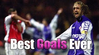 1 minute of Batistuta scoring ridiculous goals 🚀 [upl. by Tocs]