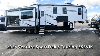 The New 2024 Venture SportTrek 5 Touring 353VIK [upl. by Eiramlirpa569]