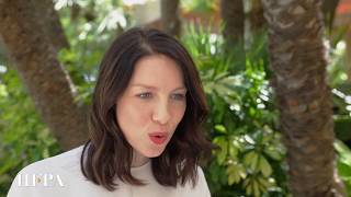 Flashback Interview Caitriona Balfe on Outlander Season 2 [upl. by Randa149]