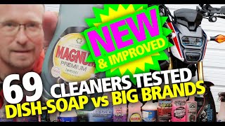 Best motorcycle cleaner amp how to clean your bike  Dishsoap MucOff S100 Motul ProGreenMX [upl. by Abrahan]