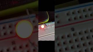 RED LED 10k 1k and 220 Resistor [upl. by Yhtomot]