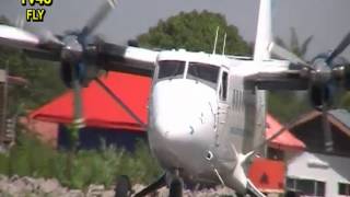 SURINAME AIRPORT ZORG EN HOOP  MANY Take offs and Landings 2012 [upl. by Attennyl]