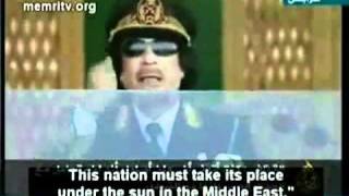 Muammar alGaddafi about Kurds [upl. by Anitsihc]