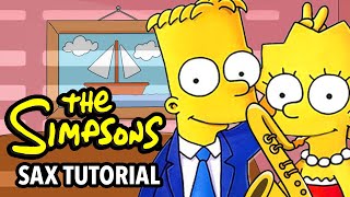 How to play the Simpsons Theme on Sax  Saxplained [upl. by Katusha640]