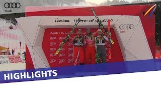 Aksel Lund Svindal wins Val GardenaGröden Downhill in dominant fashion  Highlights [upl. by Attiuqehs167]