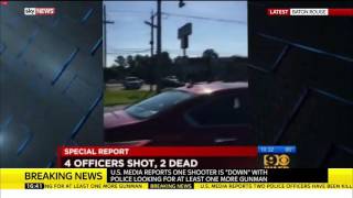 Baton Rouge Shooting Footage [upl. by Hermione345]