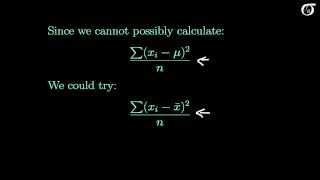 The Sample Variance Why Divide by n1 [upl. by Oak]