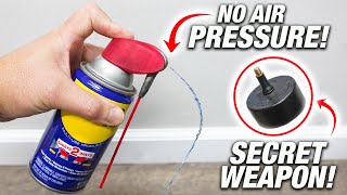 STOP Throwing Away Aerosol Spray Cans With No AIR How To Recharge Save And Fix It DIY [upl. by Nerissa]