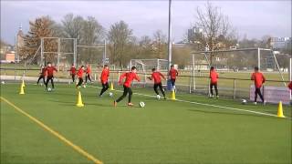 FußballTechnikEndlosschleife Fußballspezifisches Ausdauertraining [upl. by Marek]