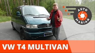 Volkswagen T4 Multivan 25 TDI  minivan czy kamper test PL  AutoMarian 9 [upl. by Vachill]