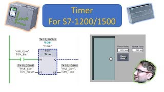 TIA Portal How to use Timers TON TOF TP TONR [upl. by Delsman]