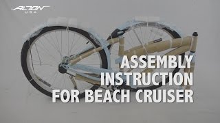 Assembly Instruction for Beach Cruiser [upl. by Honeywell]