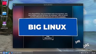 Conheça o Big Linux [upl. by Sakul]