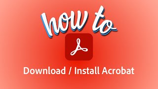 How to Download Adobe Acrobat Pro DC [upl. by Xenos]