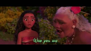 Moana Where you are lyrics HD [upl. by Philine]