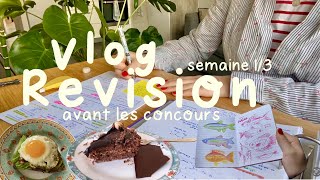 vlog 🖋️ révision des concours en prépa BCPST  semaine 1 [upl. by Tadeas]