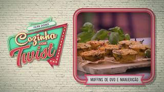 Filipa Gomes  Cozinha com Twist  Muffins de ovo e majericão [upl. by Thaine872]