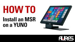 How To  Installing an MSR to a YUNO terminal [upl. by Imik]