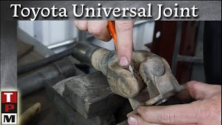 1999 Toyota 4runner universal joint inspection and replacement  UJoints [upl. by Klinges]