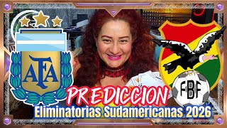 Argentina vs Bolivia eliminatorias Sudamericana FIFA mundial 2026 pronosticos predicciones [upl. by Derayne]