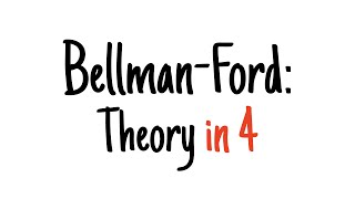 BellmanFord in 4 minutes — Theory [upl. by Einnaf70]