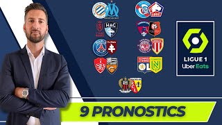 🇫🇷 Pronostic Foot LIGUE 1  Mes 9 PRONOSTICS  Ligue 1 [upl. by Yhtrod]